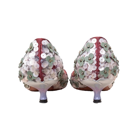 Loewe Bloemen Kralen Versierde Pumps - '20s - Image 6