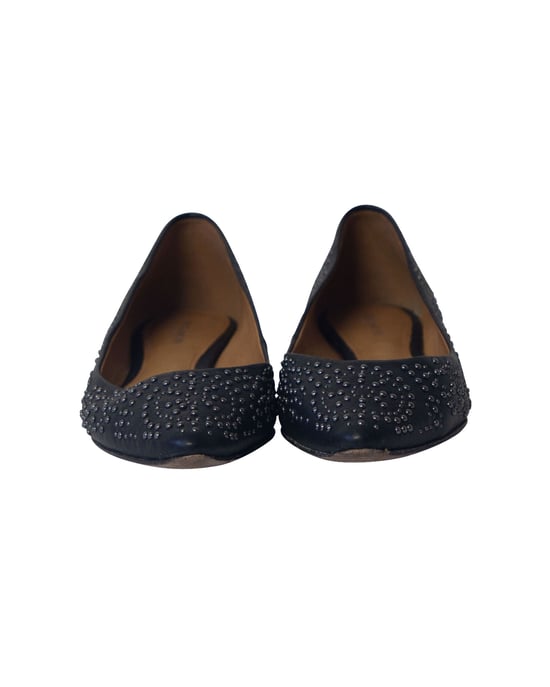 Coach Rory Ballerina's in Zwart Leer - Image 2