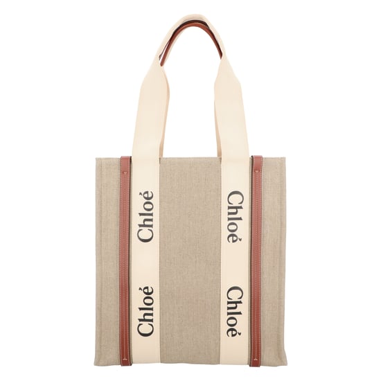 Woody stof- en leren tas - Image 3
