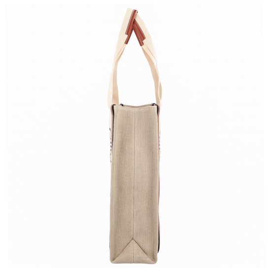Woody stof- en leren tas - Image 4
