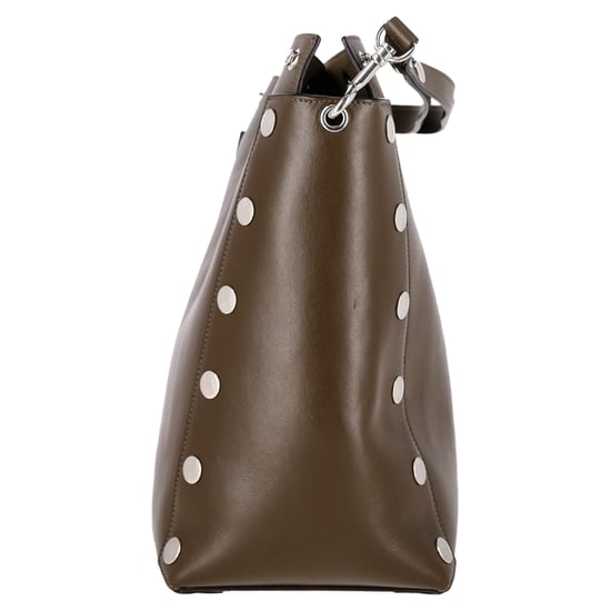 Mulberry Camden Studded Tas in Olijfgroen Leer - Image 2