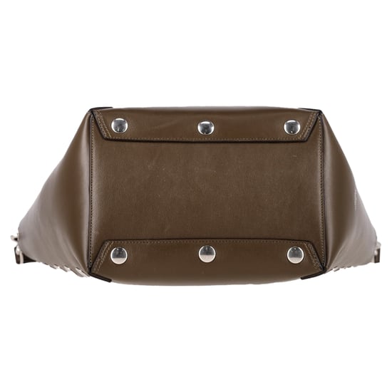 Mulberry Camden Studded Tas in Olijfgroen Leer - Image 4