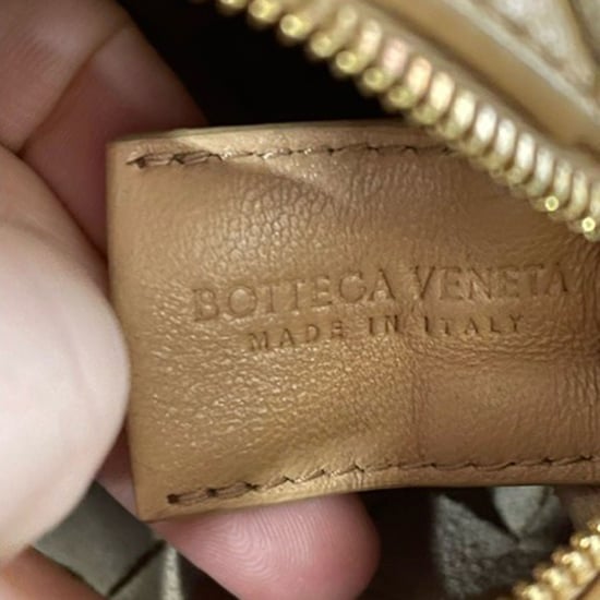 Bottega Veneta Mini Intrecciato Loop Camera Crossbody Bag in Yellow Lambskin Leather - Image 5