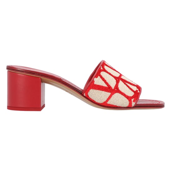 Valentino Vlogo Hak Slides Rood - Image 6