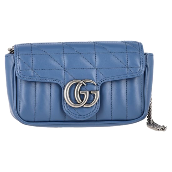 Gucci Super Mini Aria Marmont Matelassé Schoudertas - Image 1