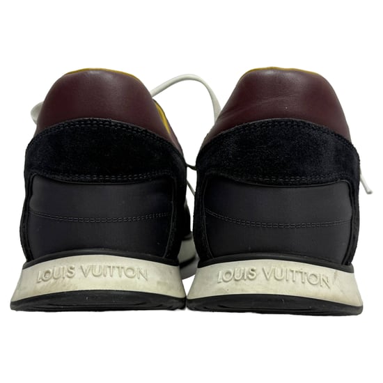 Louis Vuitton Miles Veter Sneakers in Multicolor Suède en Leer - Image 4