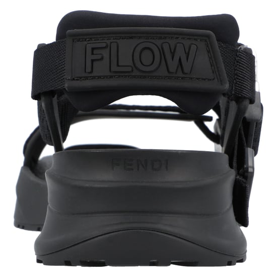 Fendi Flow Sandalen Zwart - Image 3