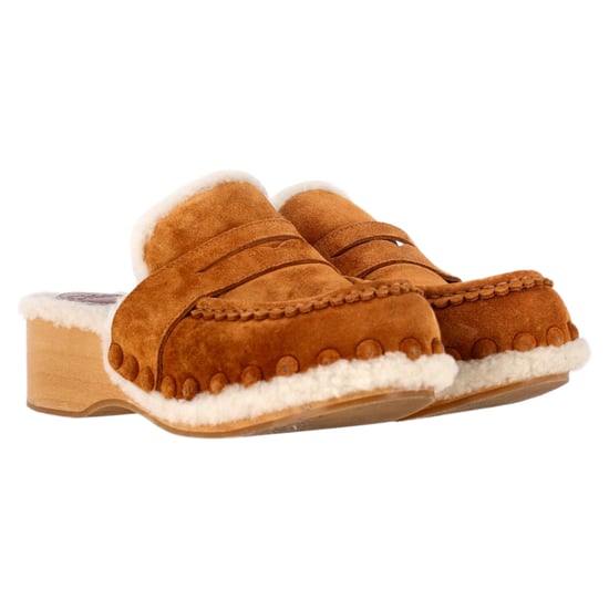 Chloé Joy Slippers In Bruin Suède - Image 5