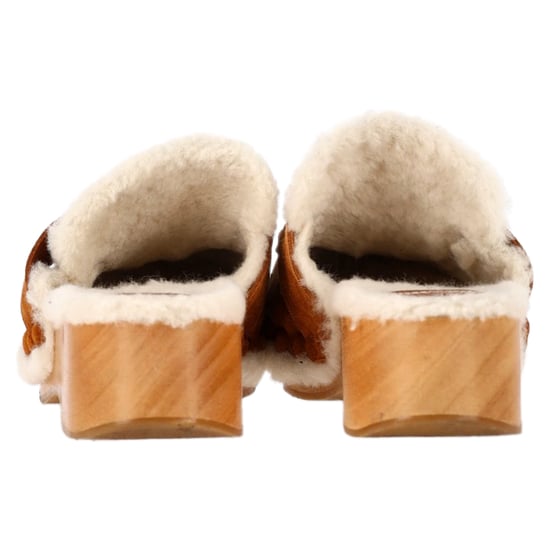 Chloé Joy Slippers In Bruin Suède - Image 6