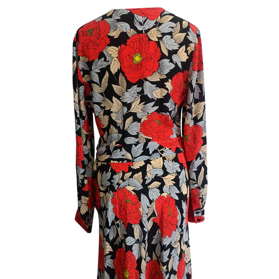 Diane Von Furstenberg Maxijurk met Bloemenprint in Multicolor Viscose - Image 4