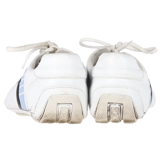 Prada Rev Lage Sneakers in Witte Leer - Image 5