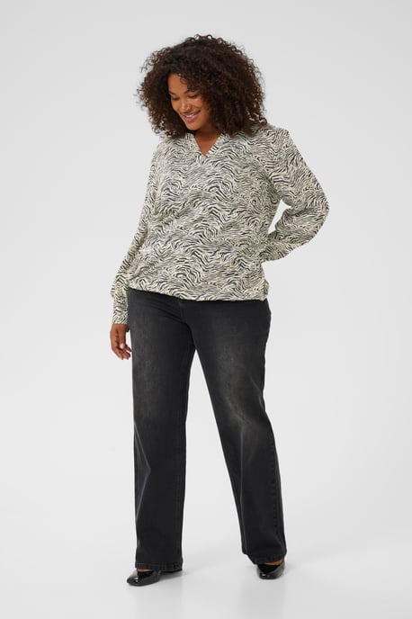 Blouse met lange mouwen KCdiana Blouse met lange mouwen Regular fit animal - Image 1
