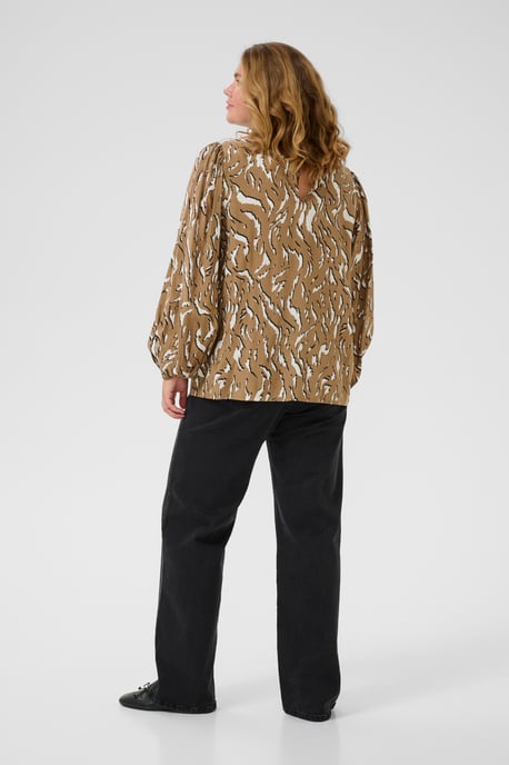 Blouse met lange mouwen KCmilina Blouse met lange mouwen Regular fit black brown - Image 5