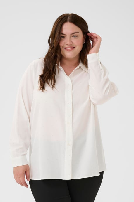 Overhemd met lang mouwen KCada Overhemd met lang mouwen Loose fit white - Image 3