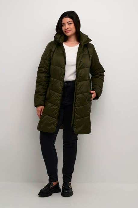 Jas KCsusanna Jas Regular fit dark green - Image 1