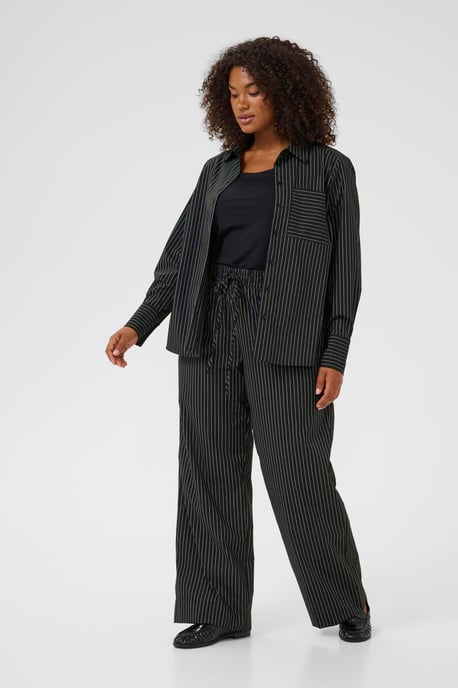 Casual broek KCeloana Casual broek Loose fit black white - Image 2