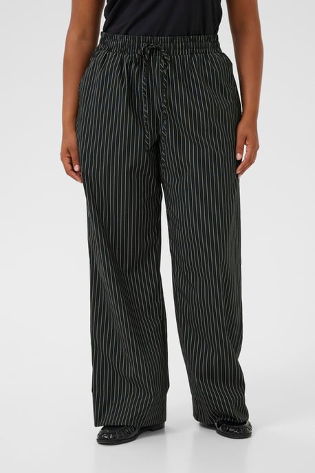 Casual broek KCeloana Casual broek Loose fit black white - Image 4