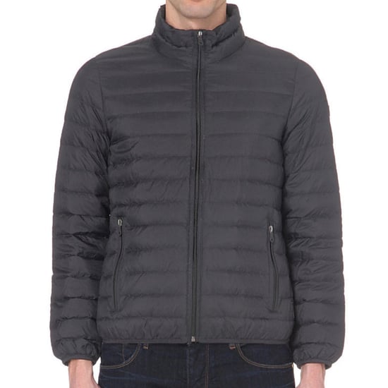 Armani Jeans Grijs Gewatteerd Jack - Image 1