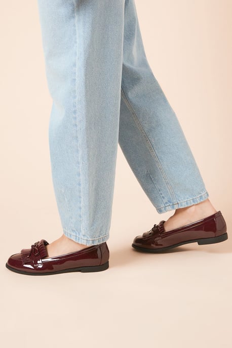 Wide Fit Loretta Tassel Loafer - Image 1
