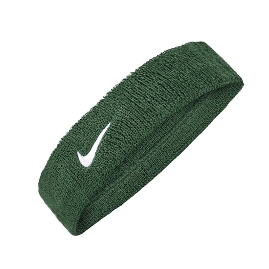 Nike Klassieke Swoosh Hoofdband (Groen/Wit) - Image 2