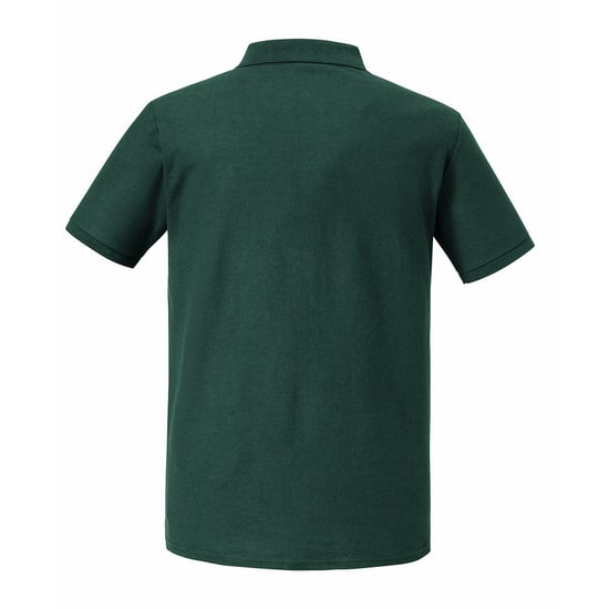 Russell Heren Authentic Eco Poloshirt (Fles groen) - Image 2