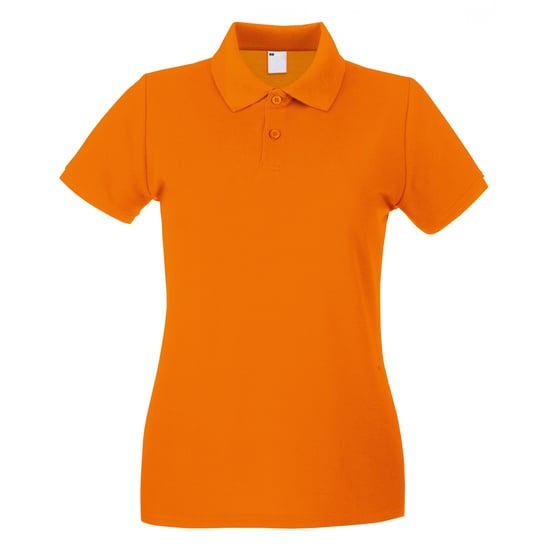 Fruit of the Loom Dames/Dames Lady Fit Poloshirt met korte mouwen (Helder oranje) - Image 1