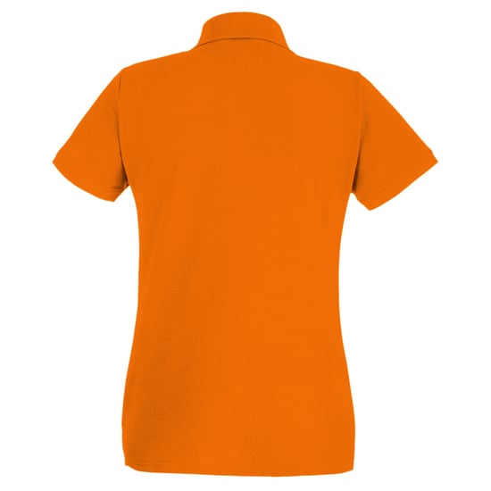 Fruit of the Loom Dames/Dames Lady Fit Poloshirt met korte mouwen (Helder oranje) - Image 2
