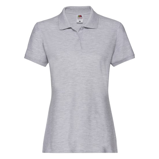 Fruit Of The Loom Vrouwen Dames-Fit Premium Poloshirt Met Korte Mouwen (Atletische Heide Grijs) - Image 1