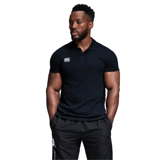 Canterbury Heren Waimak Polo Shirt (Zwart) - Image 4