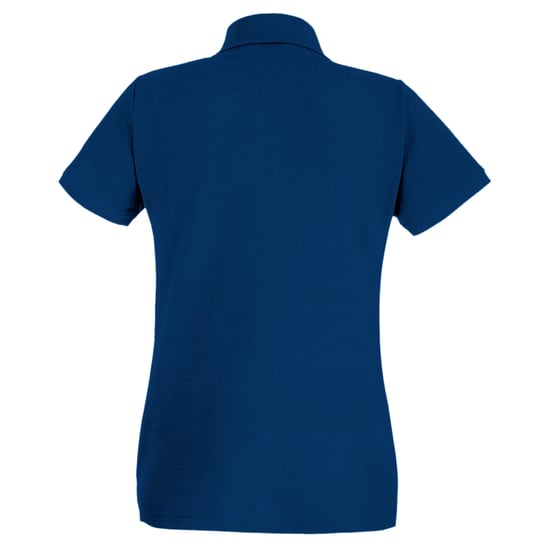 Fruit of the Loom Dames/Dames Lady Fit Poloshirt met korte mouwen (Marineblauw) - Image 2