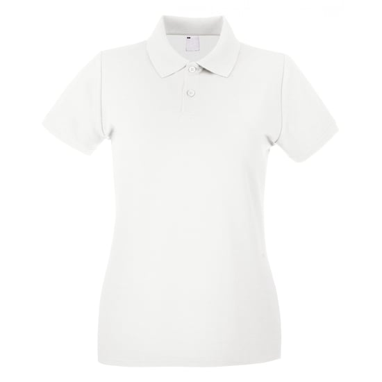 Fruit of the Loom Dames/Dames Lady Fit Poloshirt met korte mouwen (Sneeuw) - Image 1