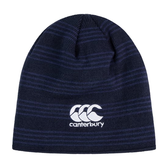 Canterbury Geborduurde logo muts voor volwassenen (Marine) - Image 1
