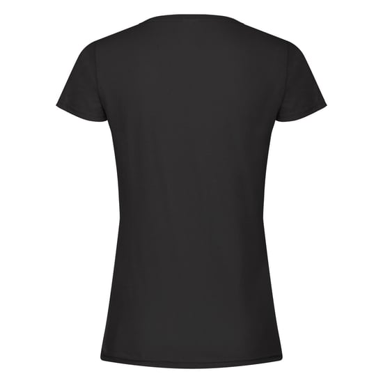 Fruit of the Loom Dames/Dames T-Shirt (Zwart) - Image 2