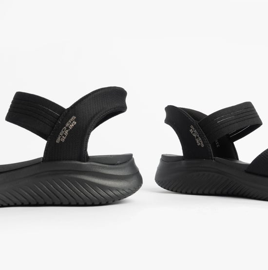 Skechers Ultra Flex 3.0 - Nooit Beter Dames Sandalen Zwart - Image 5