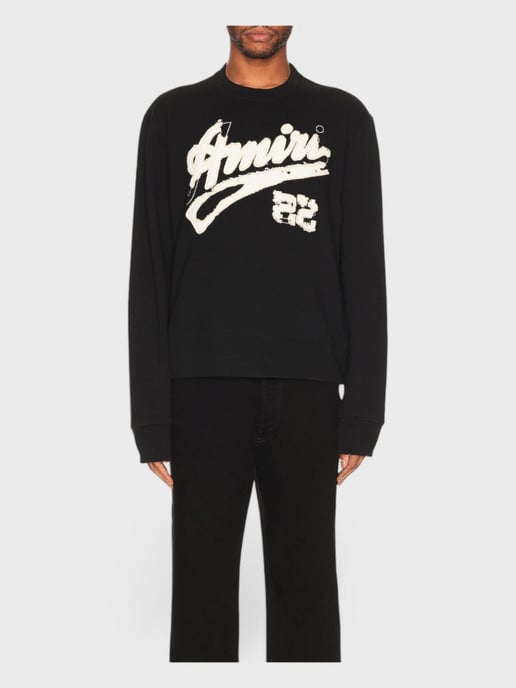 Amiri 22 Crewneck Zwart - Image 3