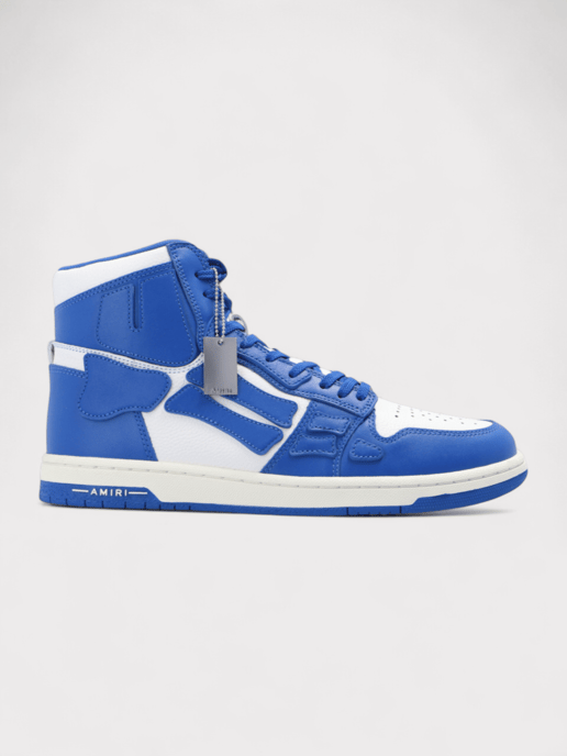 Amiri Skel Top Hi Blauw/Wit - Image 1