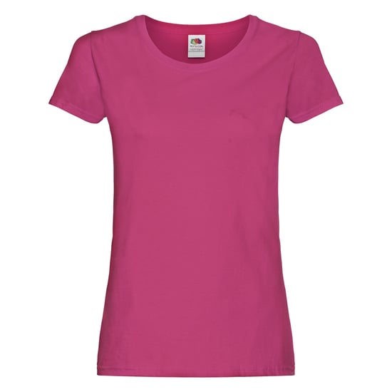 Fruit of the Loom Dames/Dames T-Shirt (Fuchsia) - Image 1