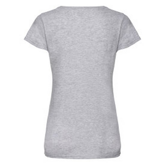 Fruit of the Loom Dames/Dames T-Shirt (Heide Grijs) - Image 2