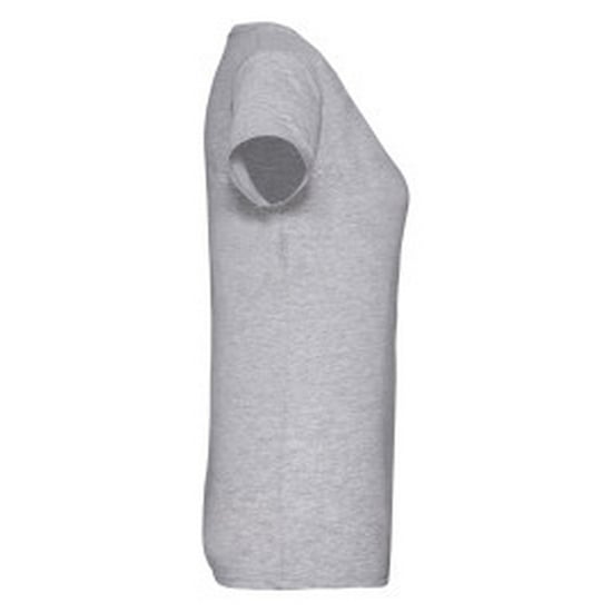 Fruit of the Loom Dames/Dames T-Shirt (Heide Grijs) - Image 3