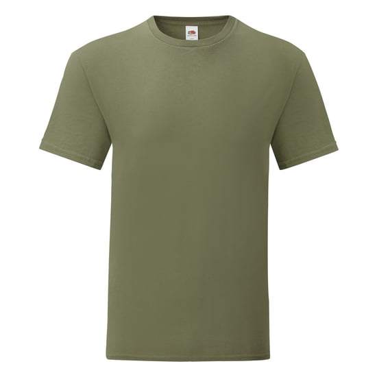 Fruit Of The Loom Heren Iconisch T-shirt (Klassiek Olijf Groen) - Image 1