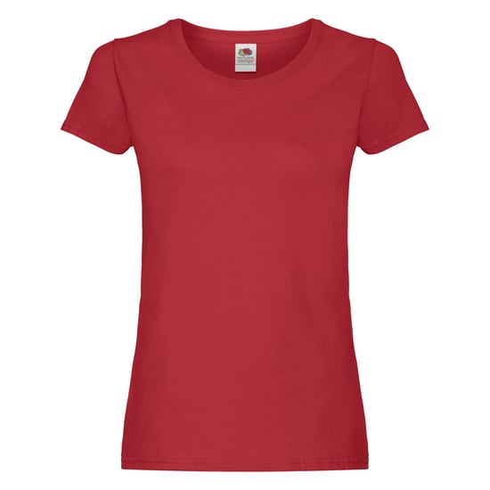 Fruit of the Loom Dames/Dames T-Shirt (Rood) - Image 1