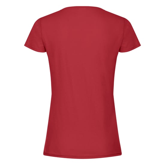 Fruit of the Loom Dames/Dames T-Shirt (Rood) - Image 2