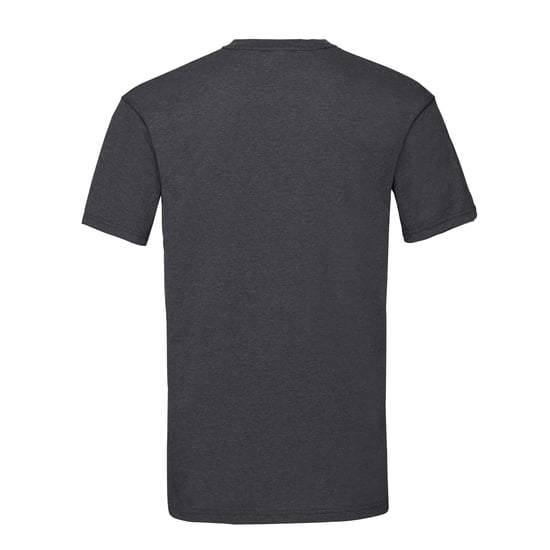 Fruit of the Loom Heren Valueweight Heather T-shirt (Donkergrijs) - Image 2