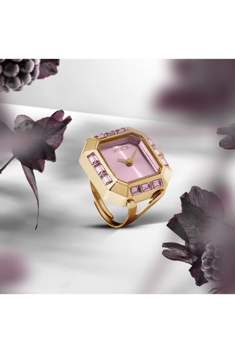 Invicta Mini 49586 Dames Horloge - Quartz Uurwerk - Roestvrij Staal met roze Wijzerplaat - 21mm - Image 2