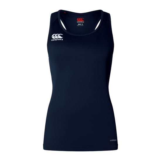 Canterbury Dames/Dames Club Dry Racerback Tanktop (Marine) - Image 1