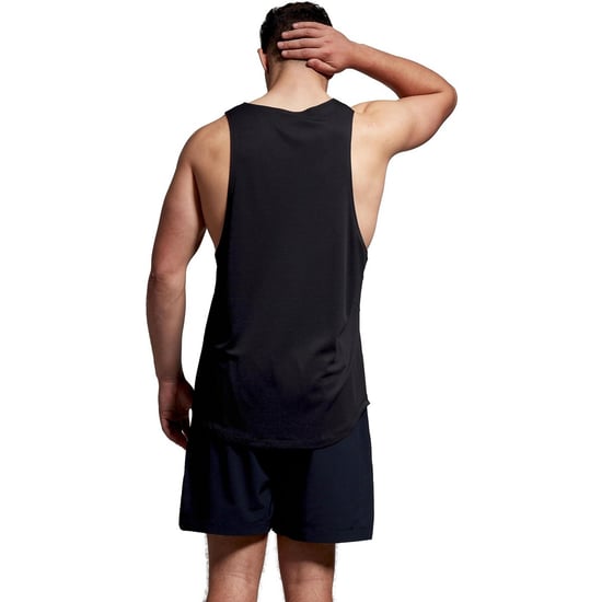 Canterbury Heren Super Lichte Tank Top (Zwart/Gunmetaalgrijs) - Image 2
