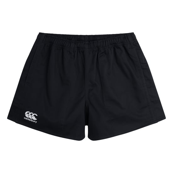 Canterbury Heren Professioneel Katoenen Korte Broek (Zwart) - Image 1