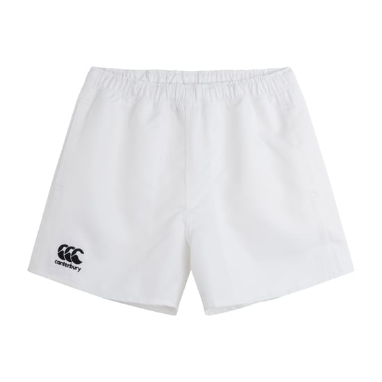Canterbury Heren Professional Polyester korte broek (Wit) - Image 1