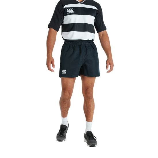 Canterbury Heren Professional Polyester korte broek (Zwart) - Image 3