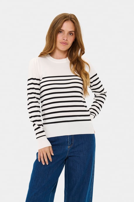 Pullover MilaSZ Pullover Regular fit black offwhite - Image 2